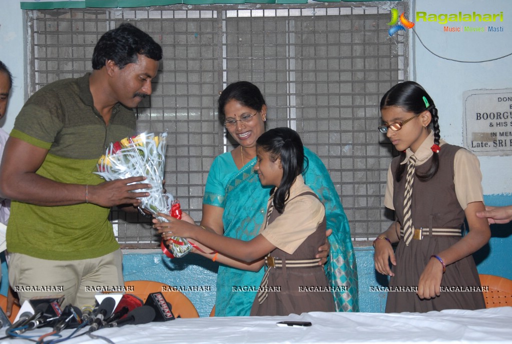 Sunil's Birthday Celebrations at Devnar Blind School, Hyderabad