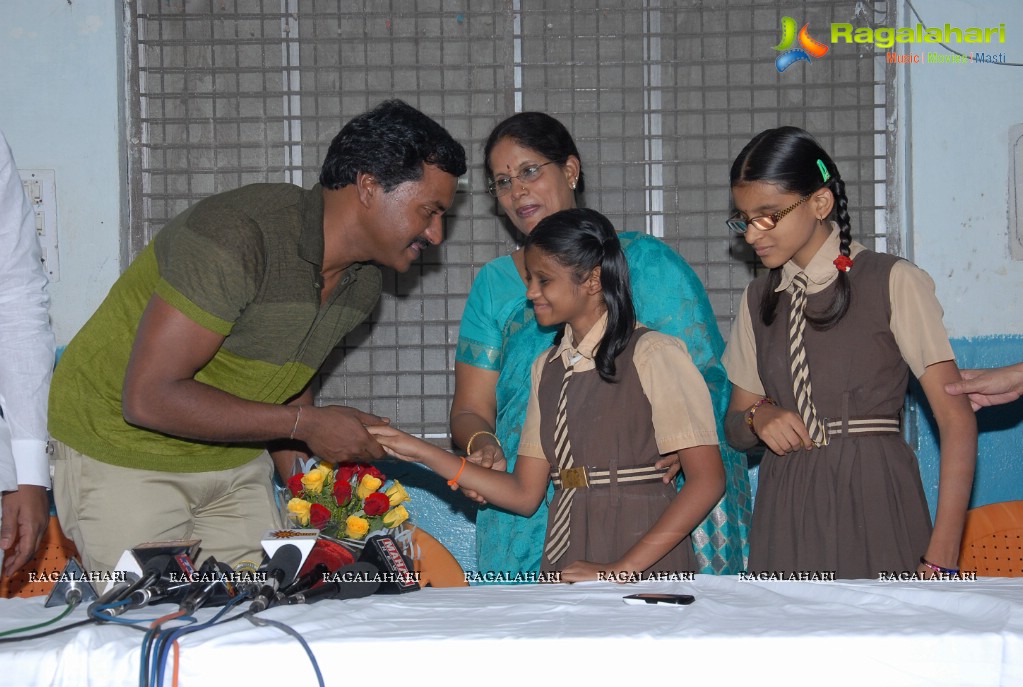 Sunil's Birthday Celebrations at Devnar Blind School, Hyderabad