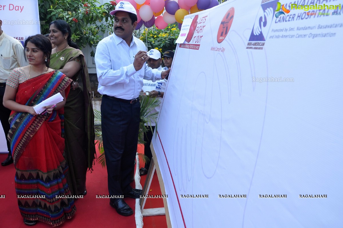 Cancer Awareness Walk by Basavatarakam Indo-American Cancer Hospital