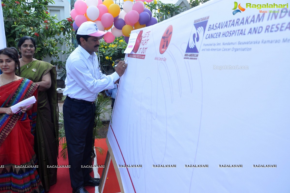 Cancer Awareness Walk by Basavatarakam Indo-American Cancer Hospital