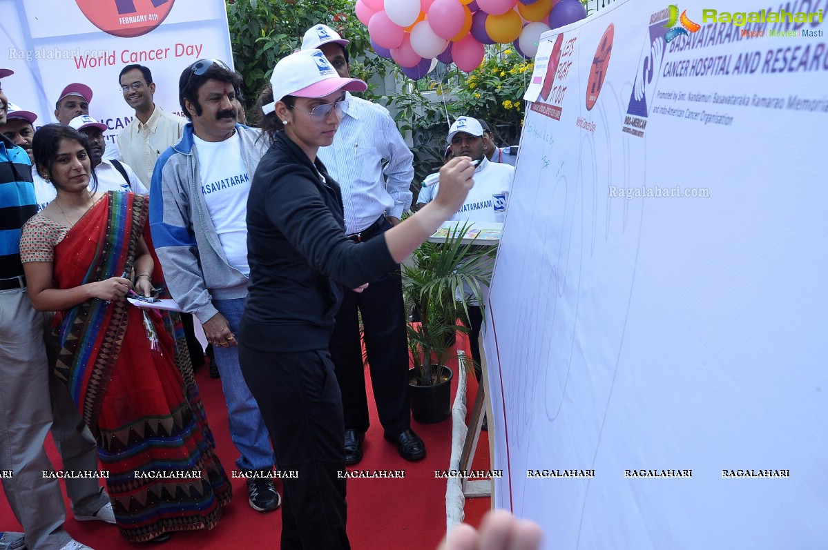 Cancer Awareness Walk by Basavatarakam Indo-American Cancer Hospital