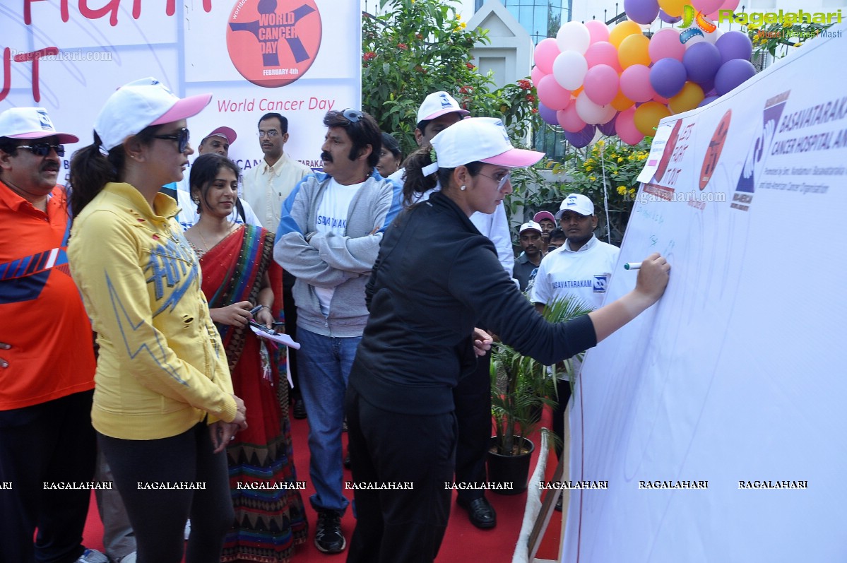 Cancer Awareness Walk by Basavatarakam Indo-American Cancer Hospital