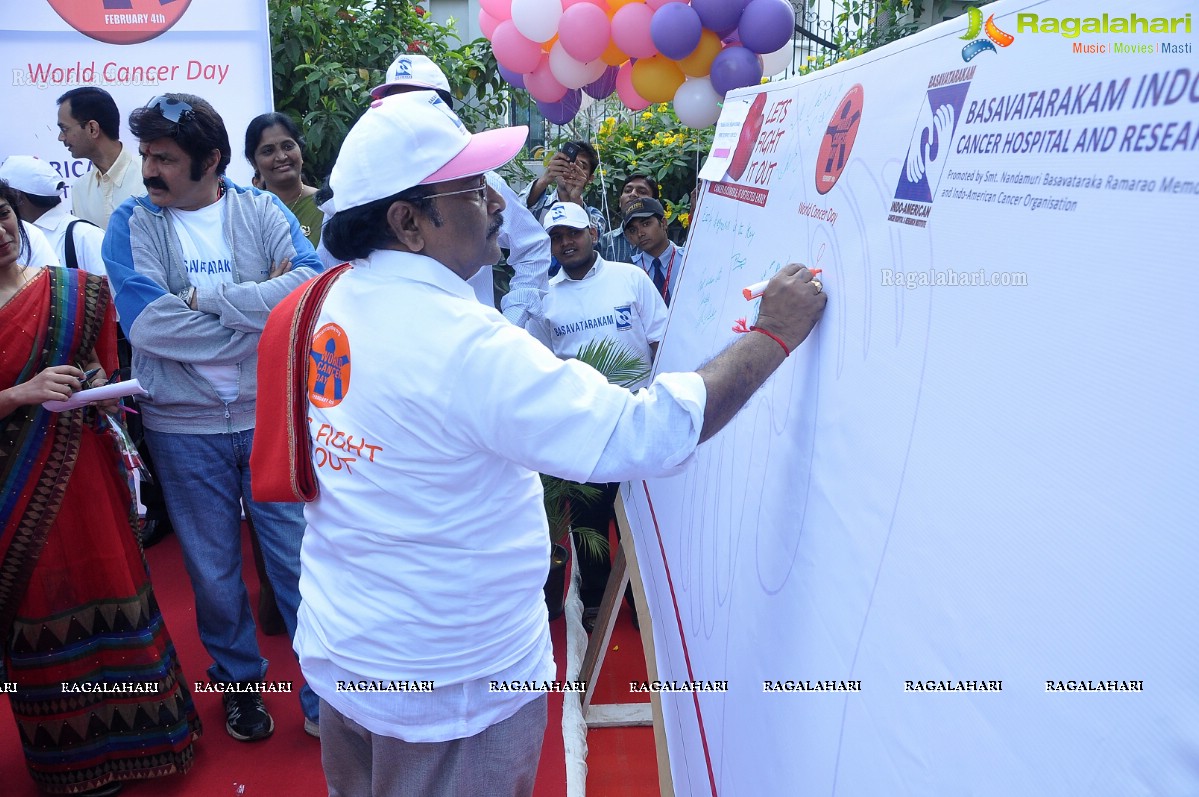 Cancer Awareness Walk by Basavatarakam Indo-American Cancer Hospital