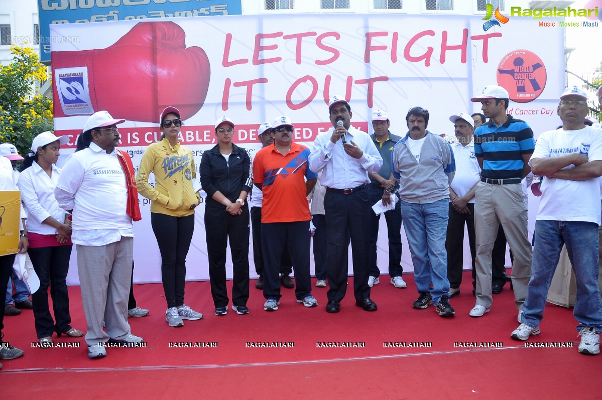 Cancer Awareness Walk by Basavatarakam Indo-American Cancer Hospital