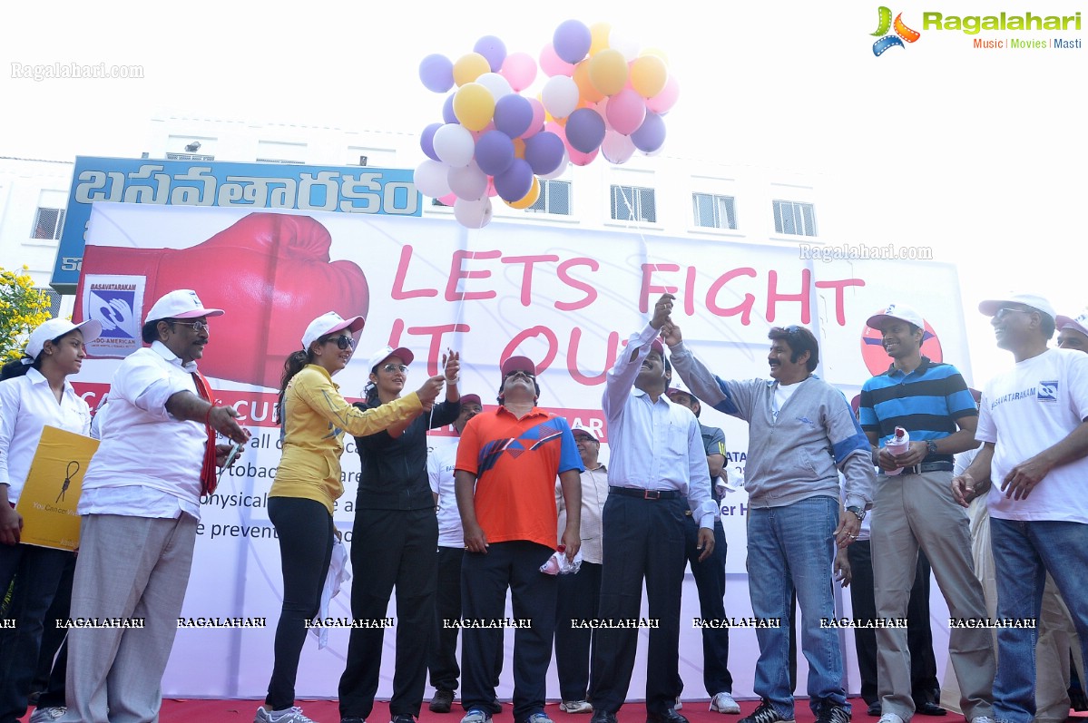Cancer Awareness Walk by Basavatarakam Indo-American Cancer Hospital