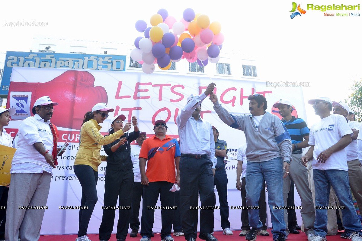 Cancer Awareness Walk by Basavatarakam Indo-American Cancer Hospital