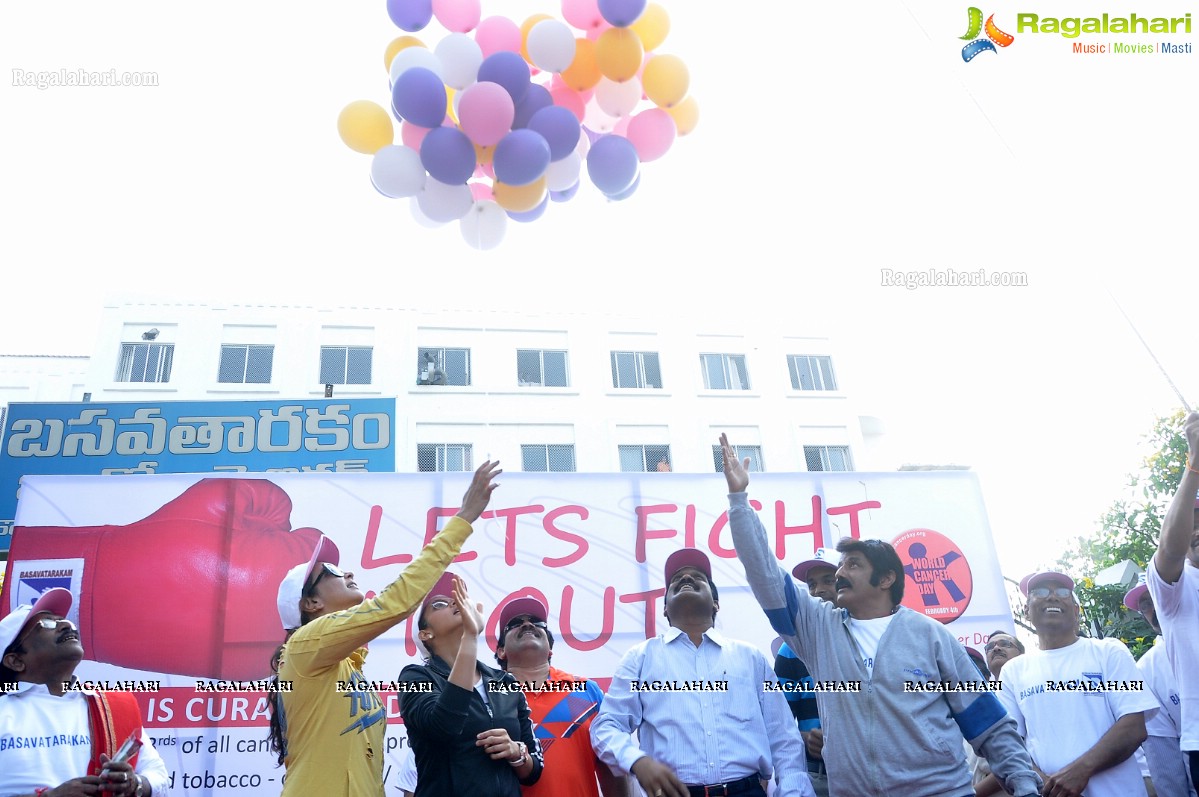 Cancer Awareness Walk by Basavatarakam Indo-American Cancer Hospital