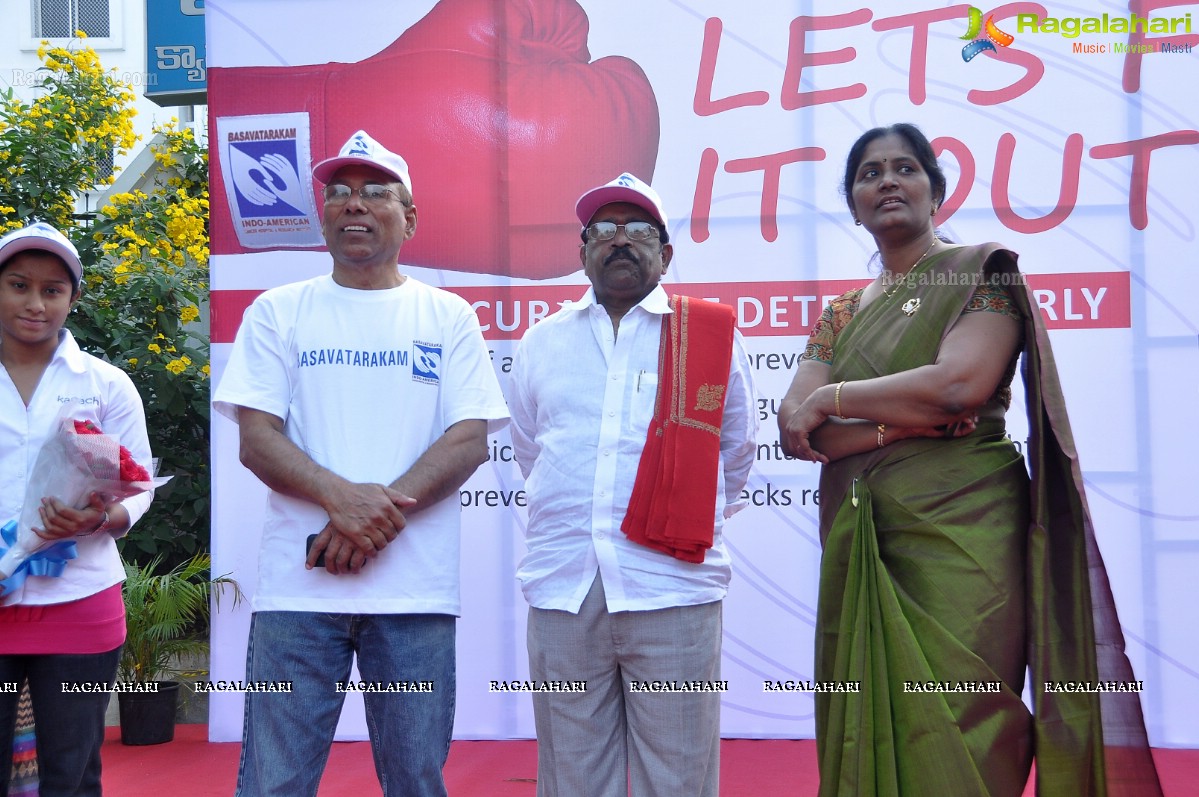 Cancer Awareness Walk by Basavatarakam Indo-American Cancer Hospital