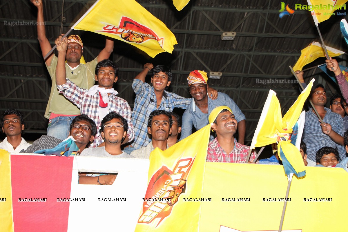 CCL 3: Chennai Rhinos Vs Karnataka Bulldozers Match (Set 3)