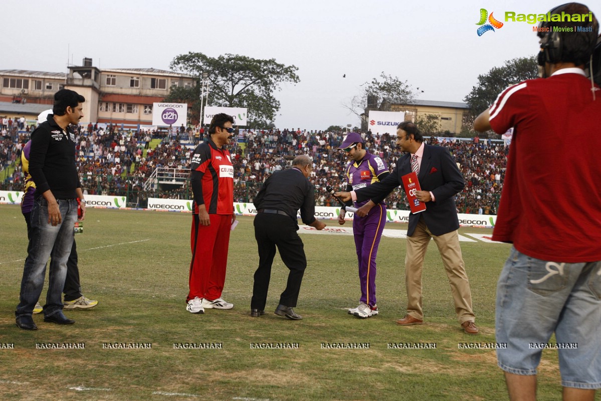 CCL 3: Telugu Warriors Vs Bengal Tigers Match (Set 4)