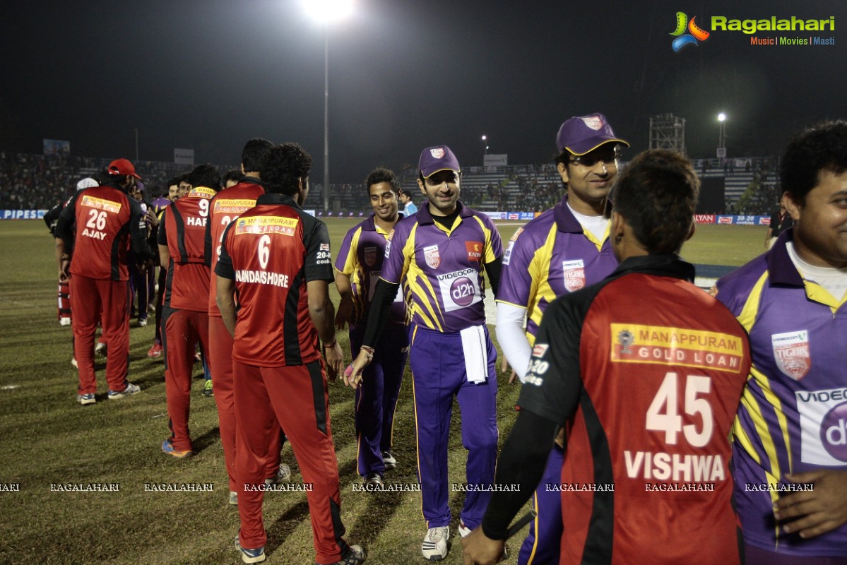 CCL 3: Telugu Warriors Vs Bengal Tigers Match (Set 4)