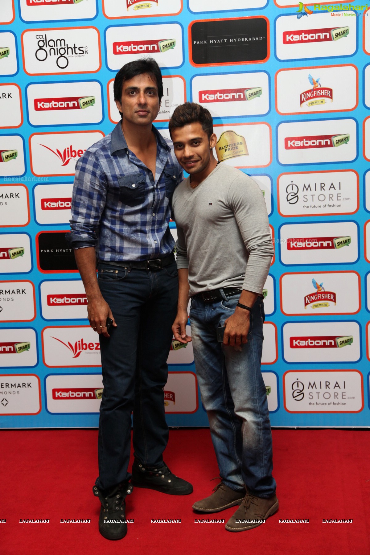 CCL Glam Night 2013 in Hyderabad