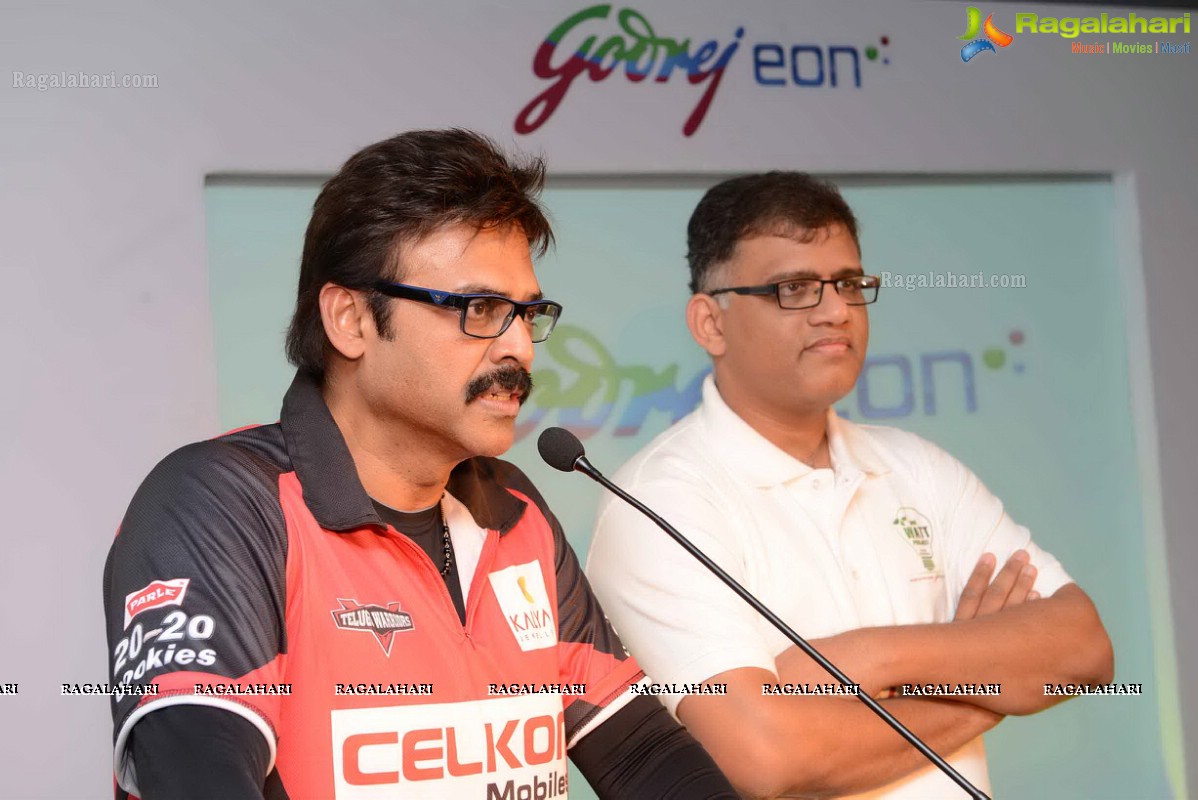 CCL 3: Telugu Warriors and Mumbai Heroes Team at LB Stadium, Hyderabad