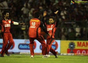 CCL 3 Telugu Warriors Team at LB Staidum, Hyderabad