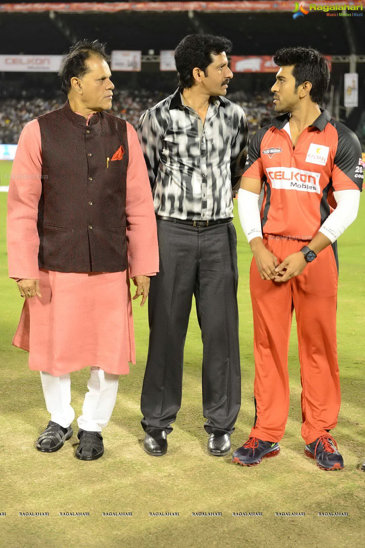 CCL 3: Telugu Warriors and Mumbai Heroes Team at LB Stadium, Hyderabad