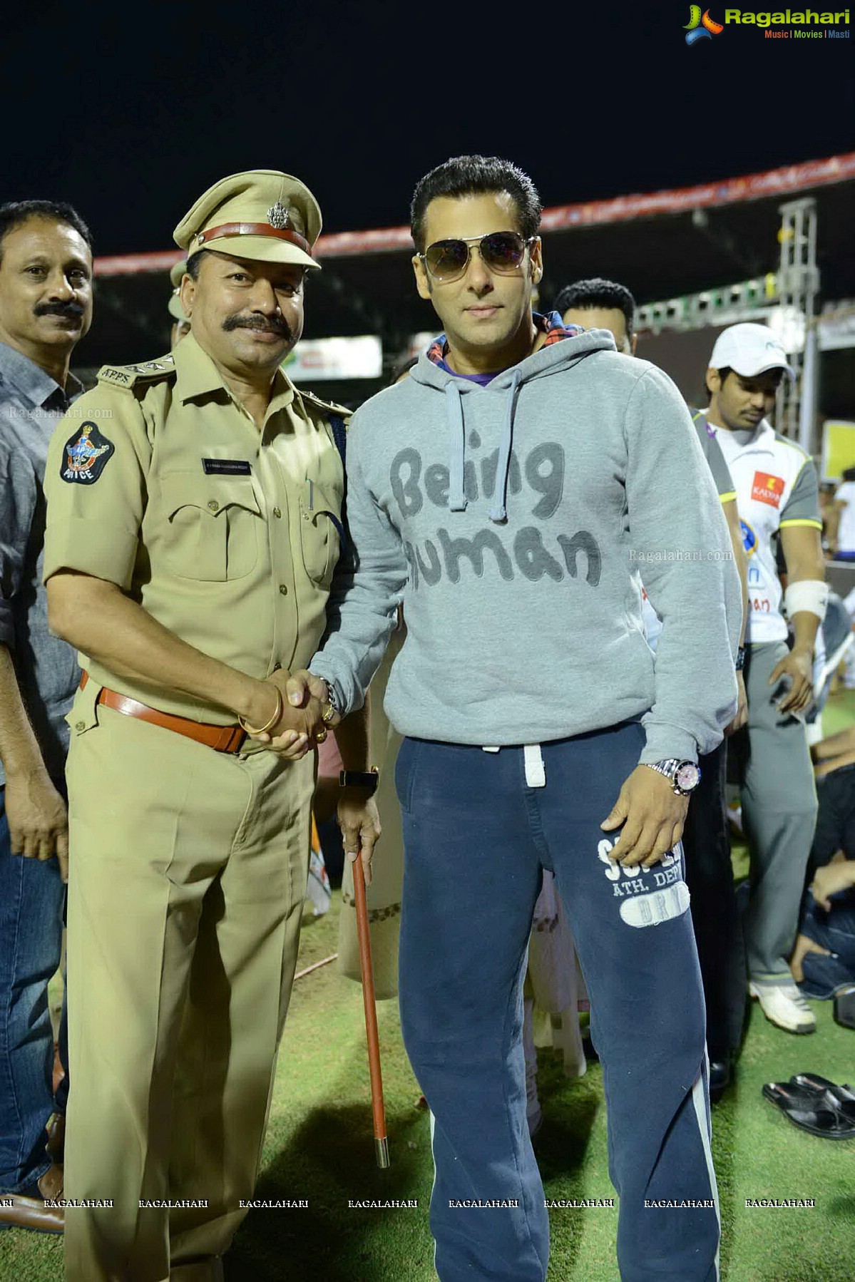 CCL 3: Telugu Warriors and Mumbai Heroes Team at LB Stadium, Hyderabad