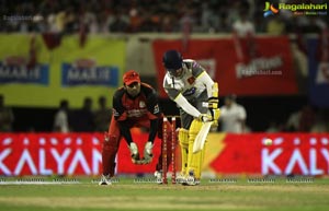 CCL 3 Telugu Warriors Team at LB Staidum, Hyderabad