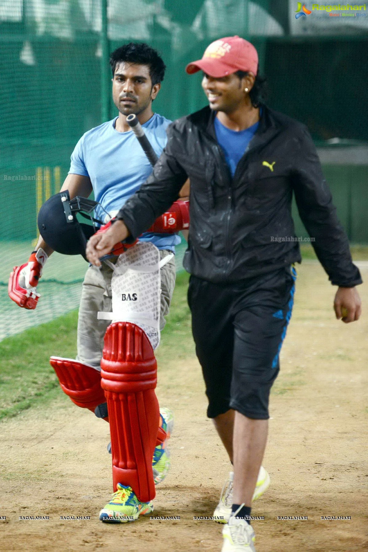 CCL Telugu Warriors Practice Match at Sportz, Hyderabad