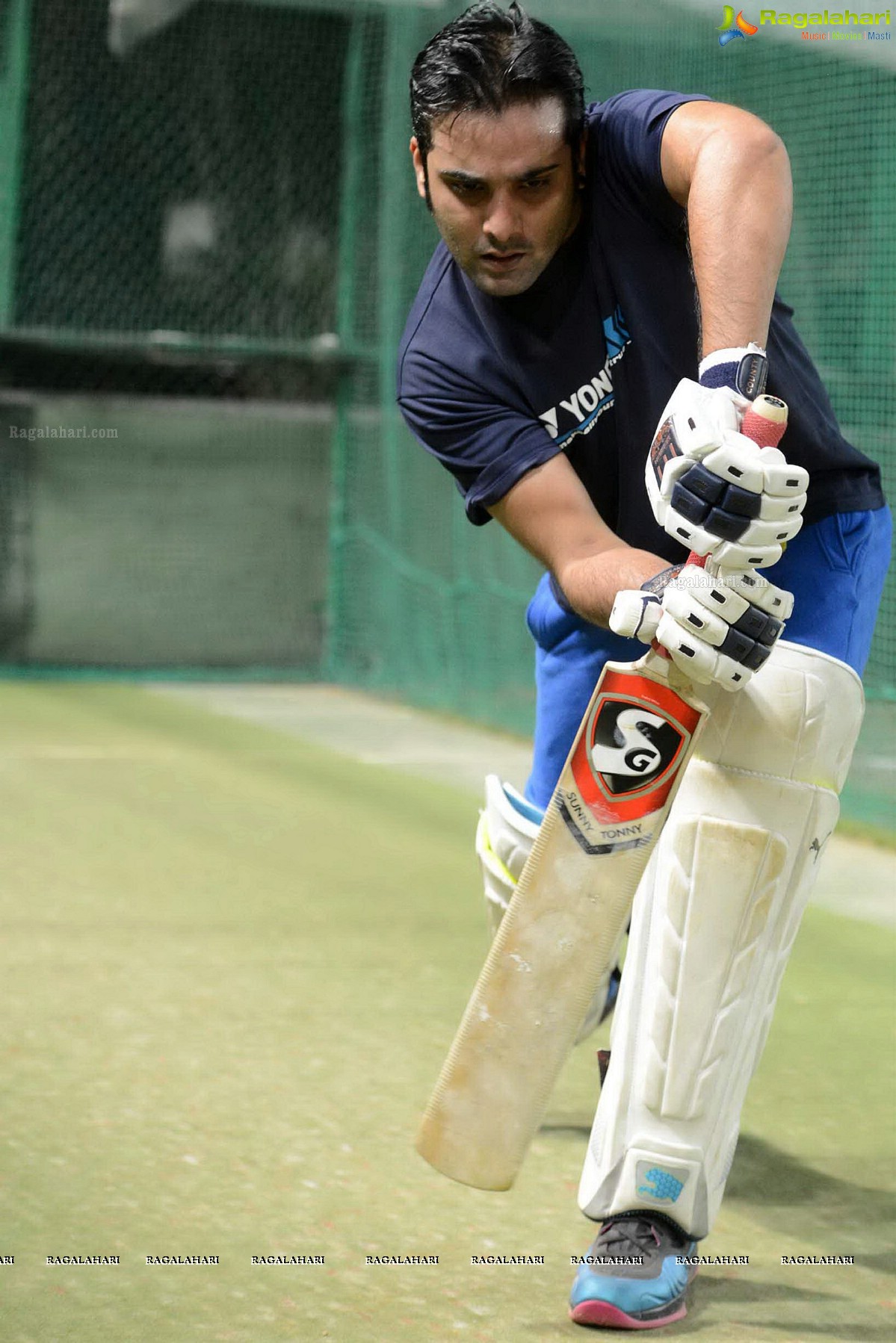 CCL Telugu Warriors Practice Match at Sportz, Hyderabad