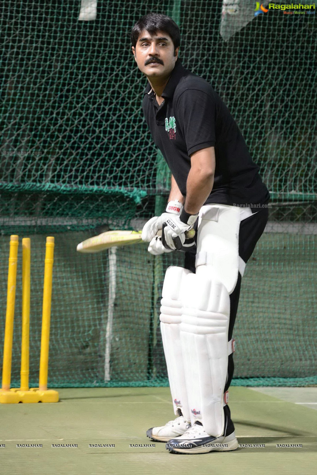 CCL Telugu Warriors Practice Match at Sportz, Hyderabad