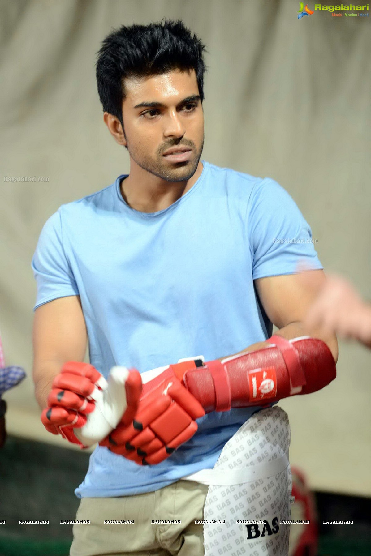 CCL Telugu Warriors Practice Match at Sportz, Hyderabad