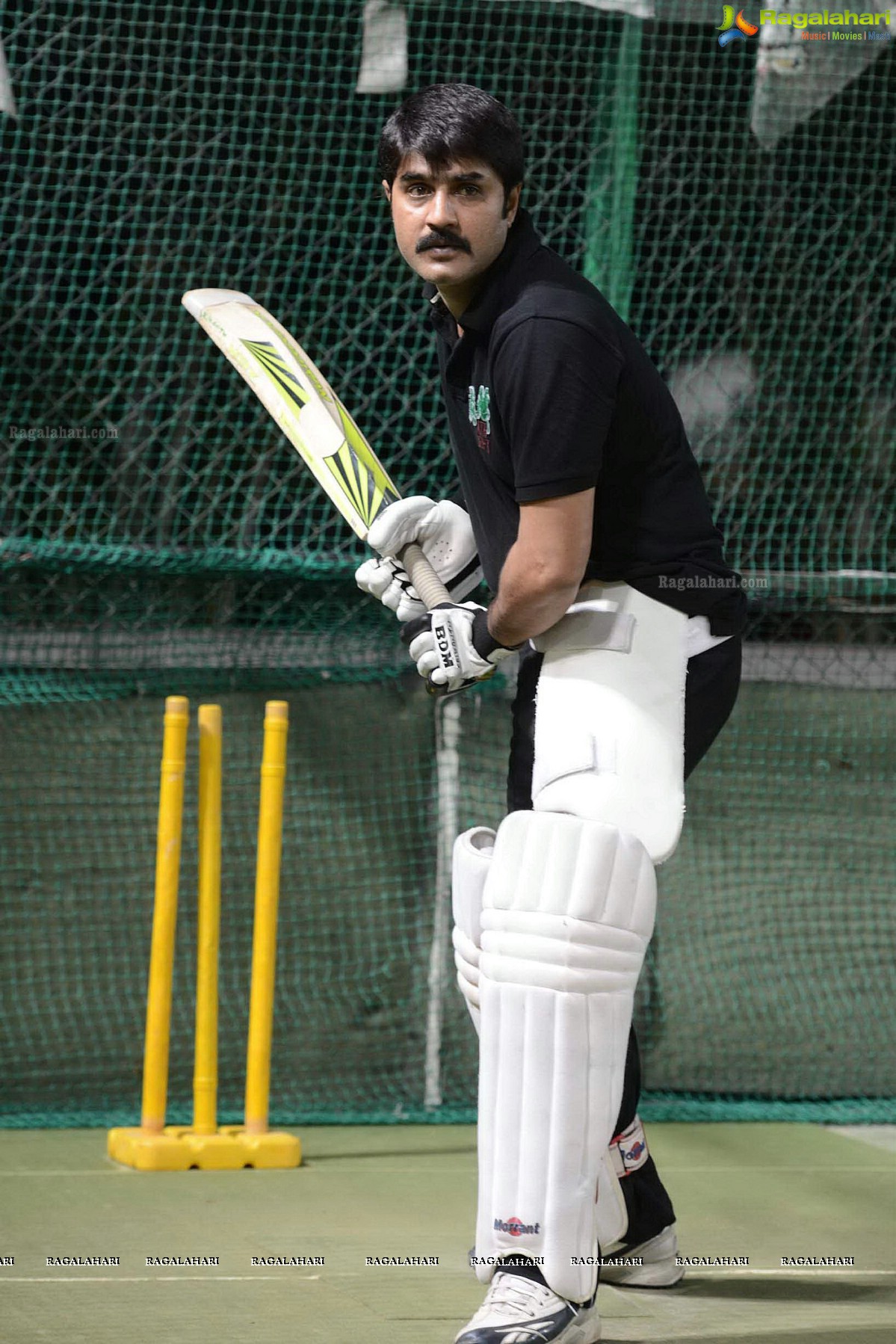 CCL Telugu Warriors Practice Match at Sportz, Hyderabad