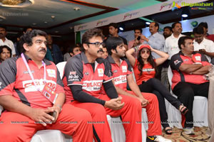 CCL 2013 Telugu Warriors Team at Taj Deccan, Hyderabad