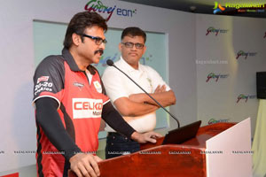 CCL 2013 Telugu Warriors Team at Taj Deccan, Hyderabad