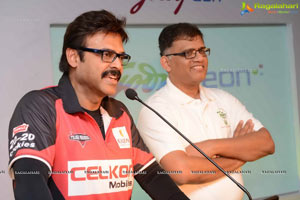 CCL 2013 Telugu Warriors Team at Taj Deccan, Hyderabad