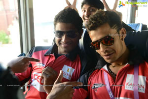 CCL 2013 Telugu Warriors Team at Taj Deccan, Hyderabad