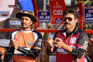 CCL 2013 Telugu Warriors Team at Taj Deccan, Hyderabad