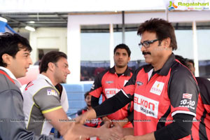 CCL 2013 Telugu Warriors Team at Taj Deccan, Hyderabad