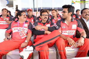 CCL 2013 Telugu Warriors Team at Taj Deccan, Hyderabad