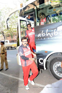 CCL 2013 Telugu Warriors Team at Taj Deccan, Hyderabad