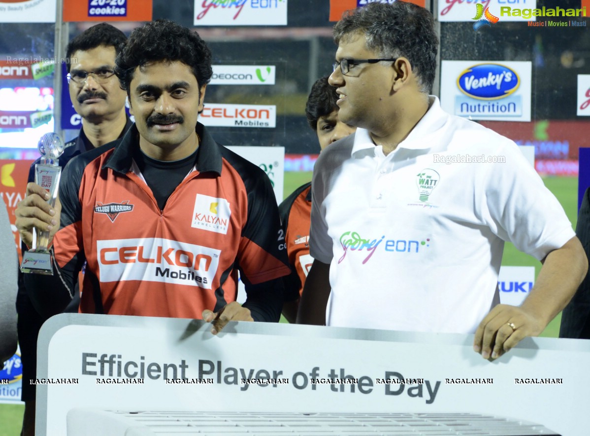 CCL 3: Telugu Warriors won against Mumbai Heroes