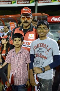 CCL 3 Salman Khan with Venkatesh