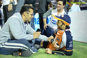 CCL 3 Salman Khan with Venkatesh