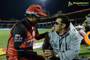 CCL 3 Salman Khan with Venkatesh