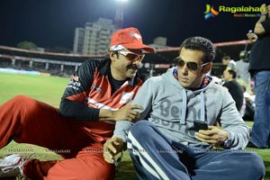 CCL 3 Salman Khan with Venkatesh