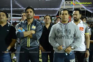 CCL 3 Salman Khan with Venkatesh