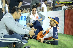 CCL 3 Salman Khan with Venkatesh