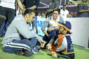 CCL 3 Salman Khan with Venkatesh