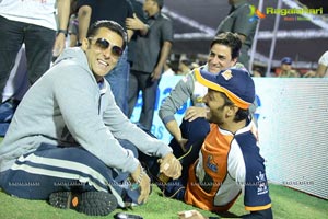 CCL 3 Salman Khan with Venkatesh