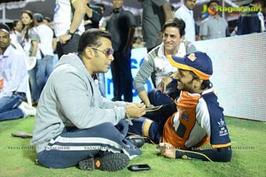 CCL 3 Salman Khan with Venkatesh