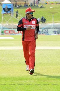 CCL 3: Telugu Warriors Vs Karnataka Bulldozers Match