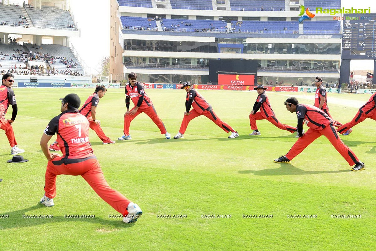 CCL 3: Telugu Warriors Vs Karnataka Bulldozers Match