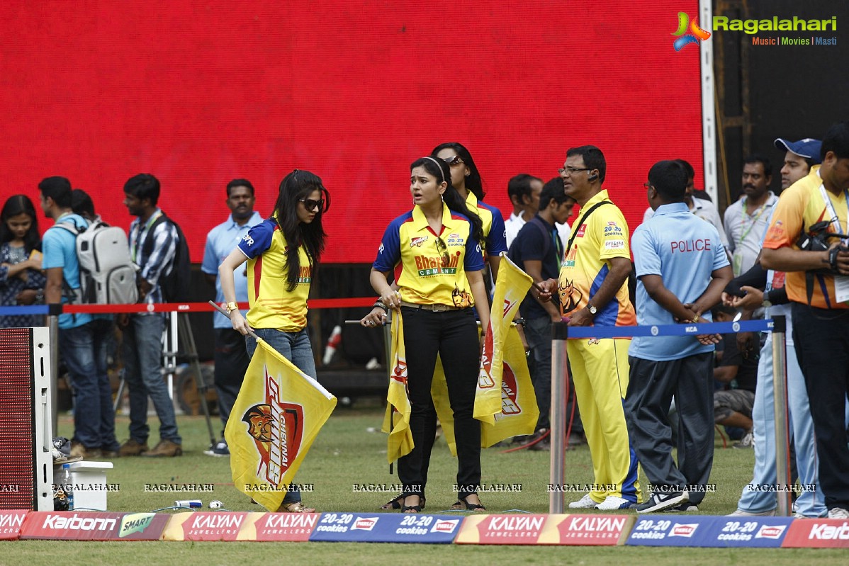 CCL 3 : Chennai Rhinos Vs Bhojpuri Dabangs Match (Set 1)