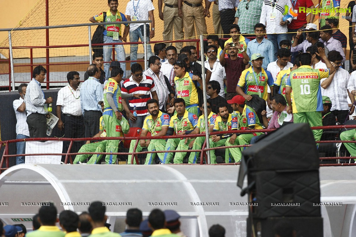 CCL 3 : Chennai Rhinos Vs Bhojpuri Dabangs Match (Set 1)