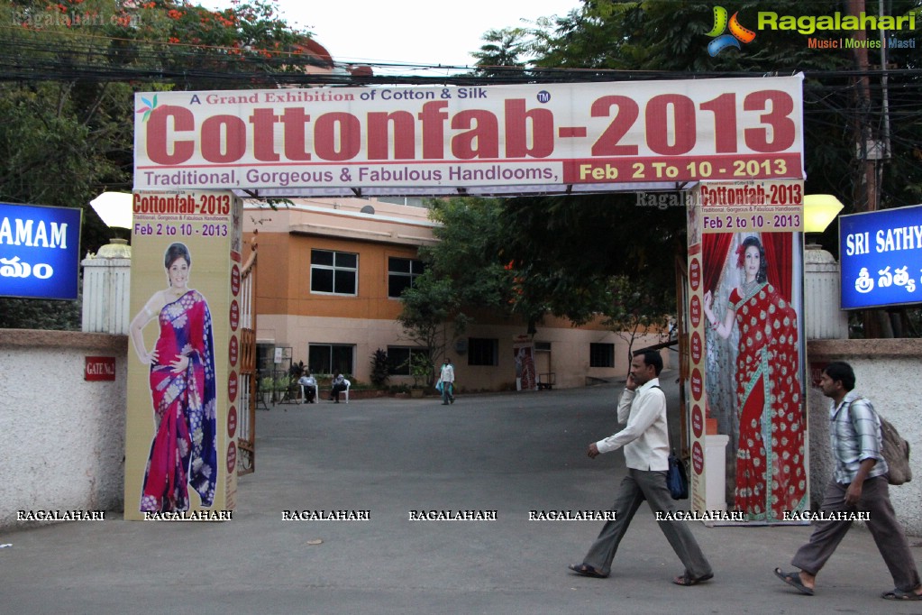 Cotton Fab 2013 Exhibition-Cum-Sale at Sri Satya Sai Nigamagamam, Hyderabad