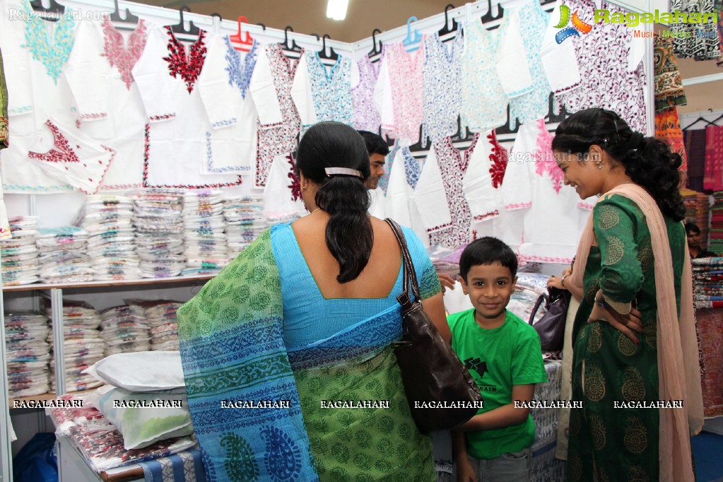 Cotton Fab 2013 Exhibition-Cum-Sale at Sri Satya Sai Nigamagamam, Hyderabad